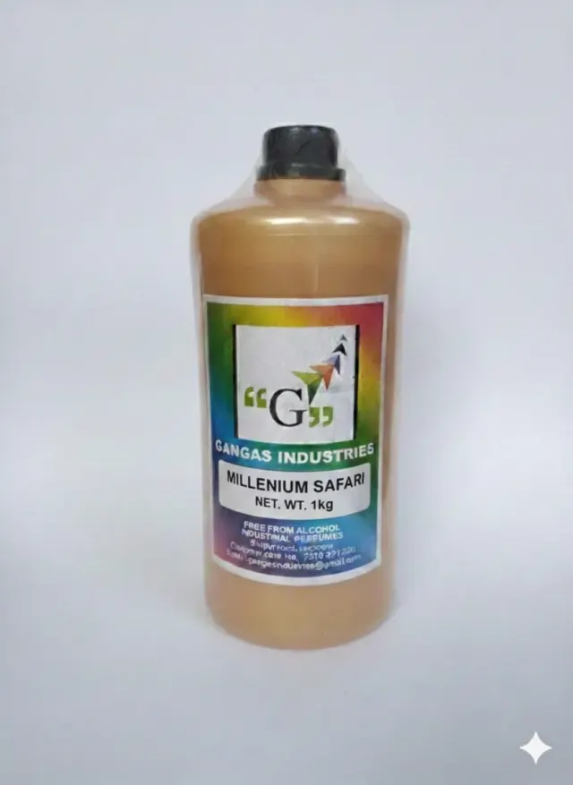 Millennium Safari agarbatti perfume 1 kg bottle — Gangas Industries