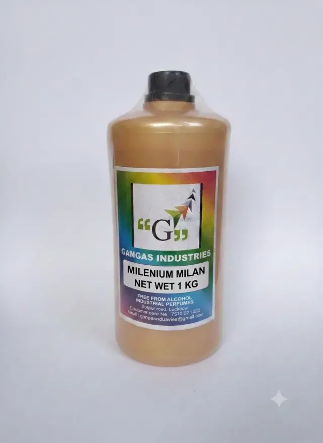 Millennium Milan agarbatti perfume 1 kg bottle — Gangas Industries