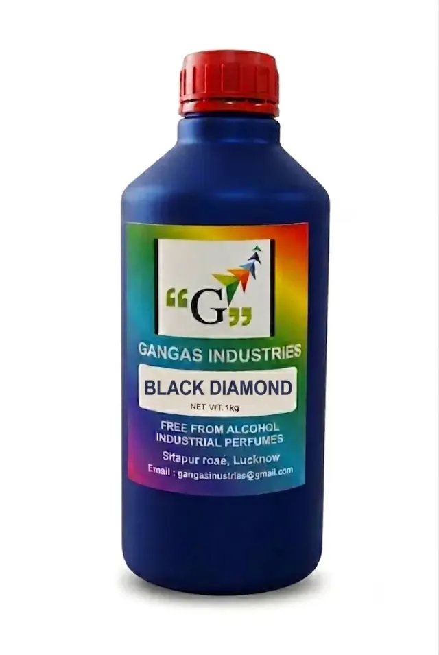 Black Diamond agarbatti perfume 1 kg bottle — Gangas Industries